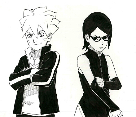 《火影忍者》新篇4月连载 鸣人佐助的后代登场