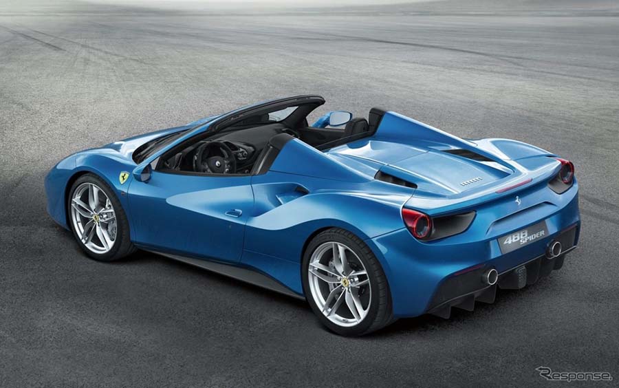 法拉利新車型488 Spider