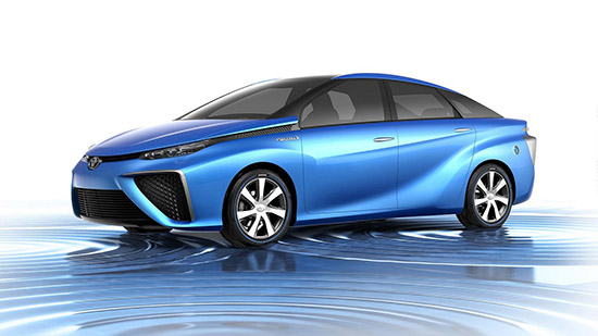 豐田研發的燃料汽車MIRAI（資料圖）