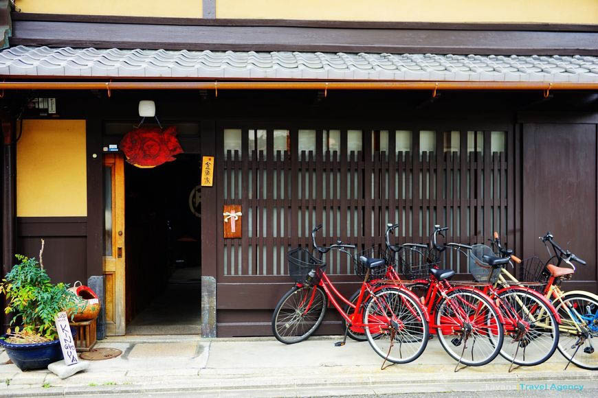 臨街的日式古風建筑、町家（資料圖）