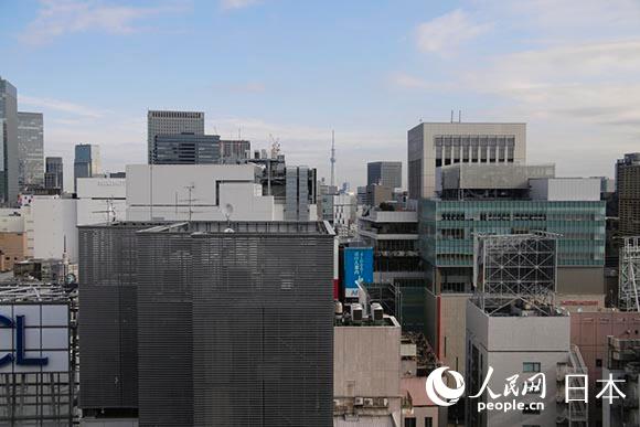 從屋頂能看到東京晴空塔