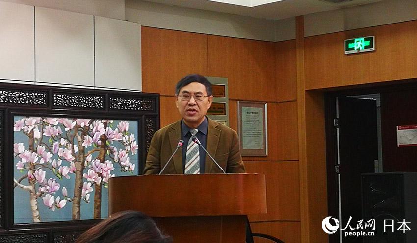 北京第二外國語學院副校長邱鳴出席研討會開幕式並致辭