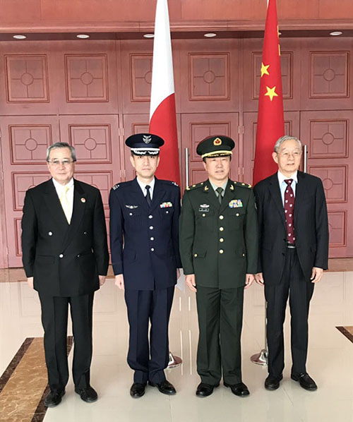 笹川和平财团打造中日校级军官交流和对话平台