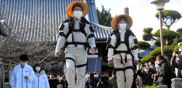 日本开展步行辅助机器人实证试验