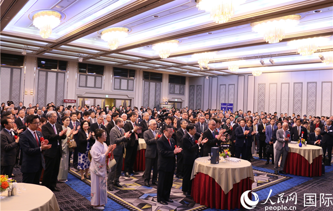 中國駐福岡總領事楊慶東舉行到任招待會