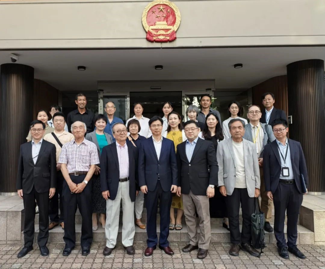與會嘉賓合影。中國駐新潟總領館供圖