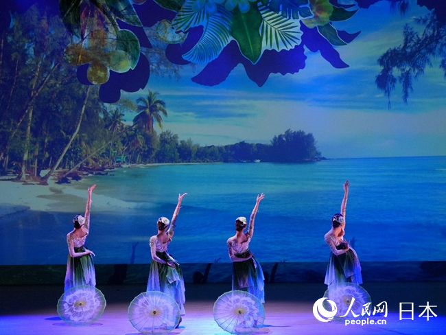 舞蹈《茉莉花开》。人民网 许可摄