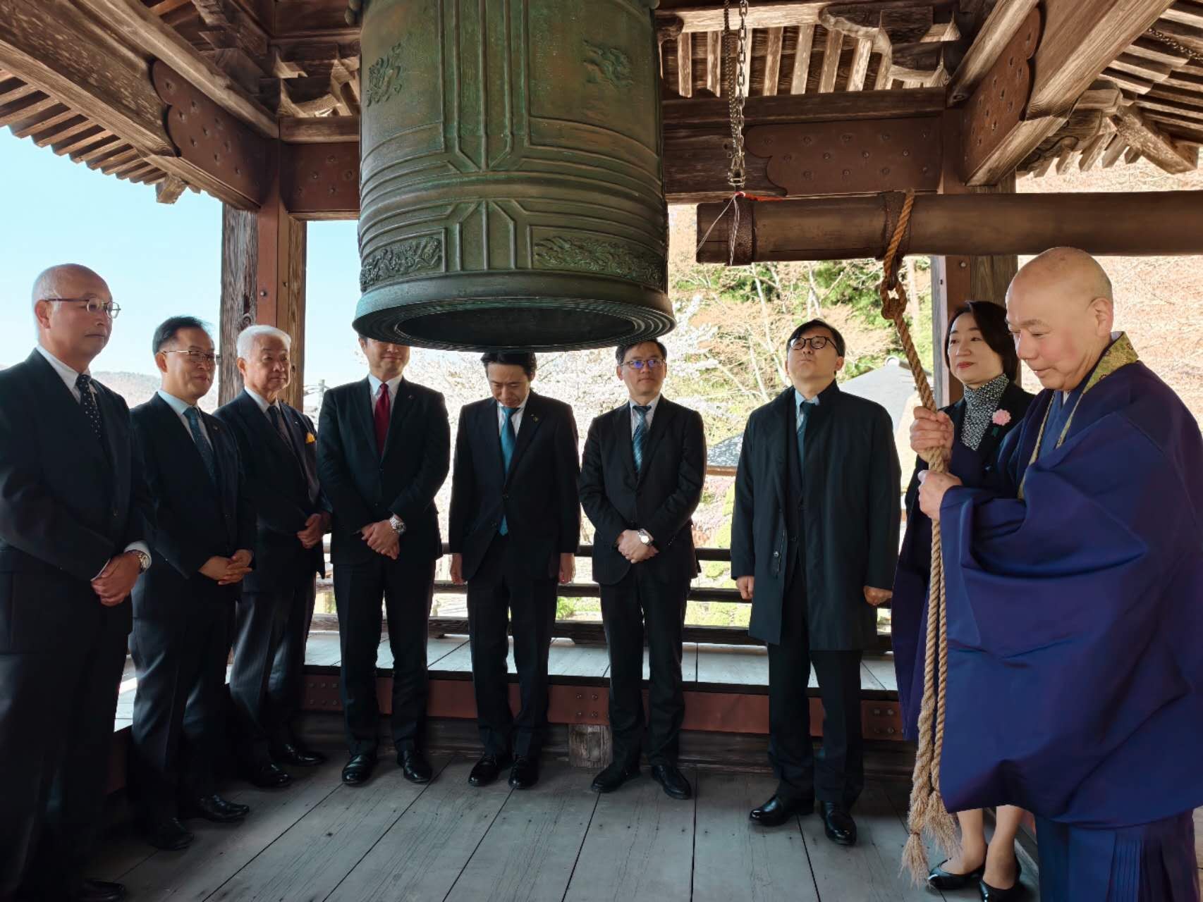 第19屆“圓仁祭”近日在日本山形縣舉行。中國駐新潟總領館供圖