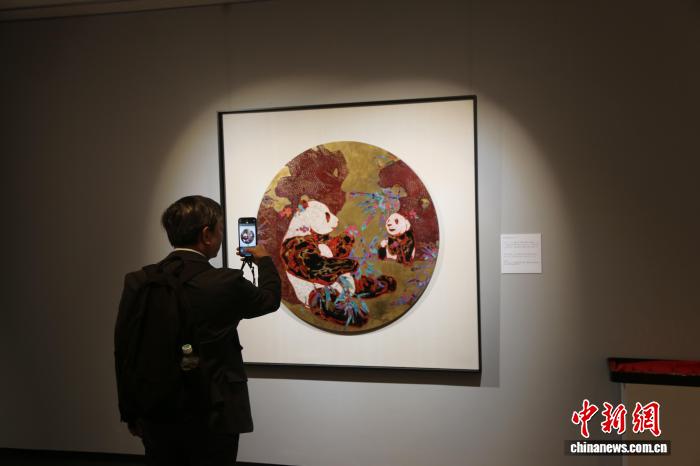 展览现场。中新网记者 朱晨曦 摄