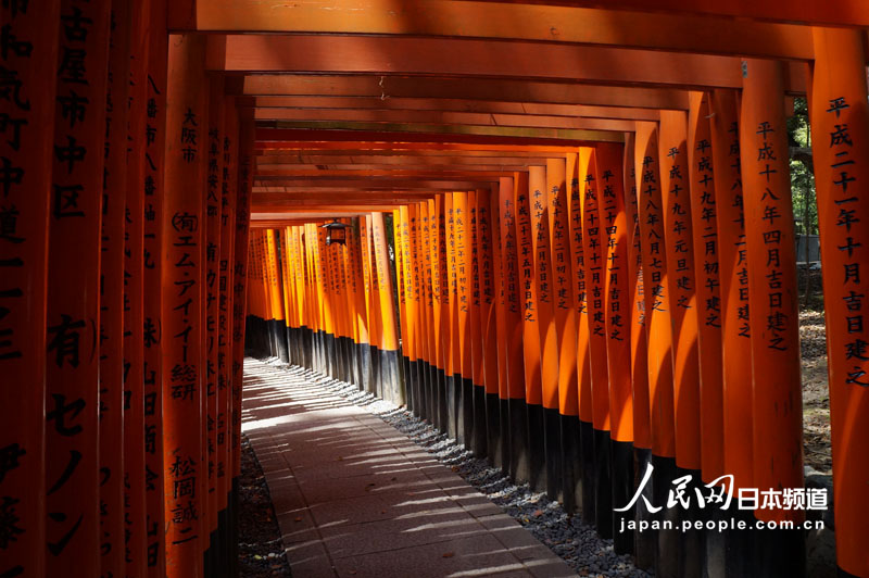 京都伏见稻荷大社 千本鸟居的绝美风景 (6)