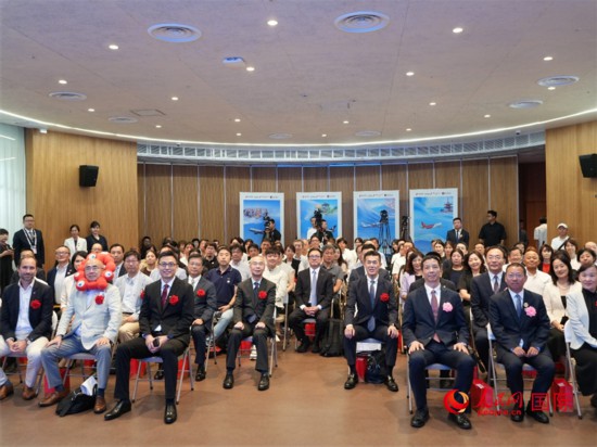 8月17日，國航在大阪世博會中國館成功舉辦“用心相伴，與愛同行”主題日活動。人民網 許可攝